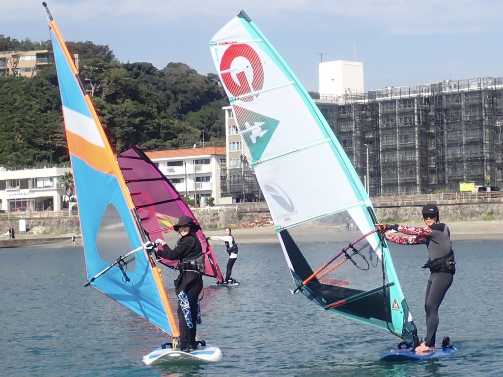 逗子海岸 ウインドサーフィンスクール