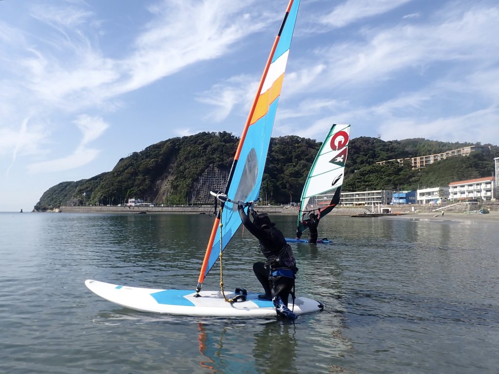 逗子海岸 ウインドサーフィンスクール